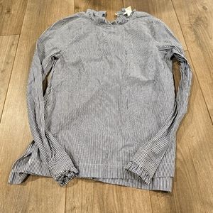 Zara high neck long blouse